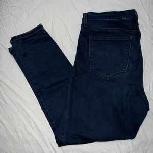 Gap True Skinny dark wash jeans